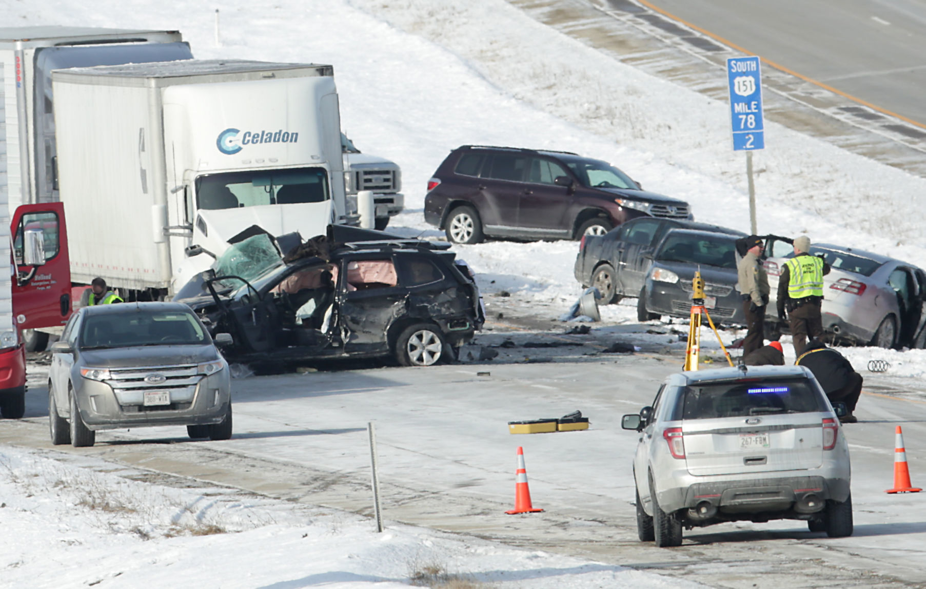 Crash scene